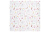 Ubrus Velikonoční zajíčci a květiny, 80x80 cm