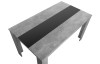 Jídelní stůl Niklas 138x80 cm, šedý beton
