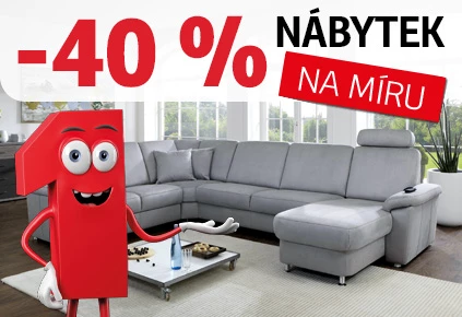 40% na nábytek na míru 10-2024