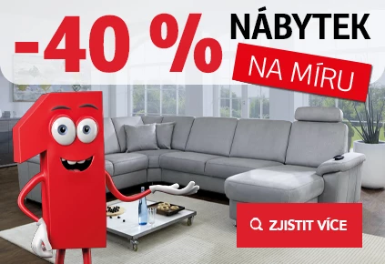 40% na nábytek na míru 13-31-1-2025