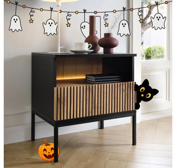 Domov s nádechem Halloweenu