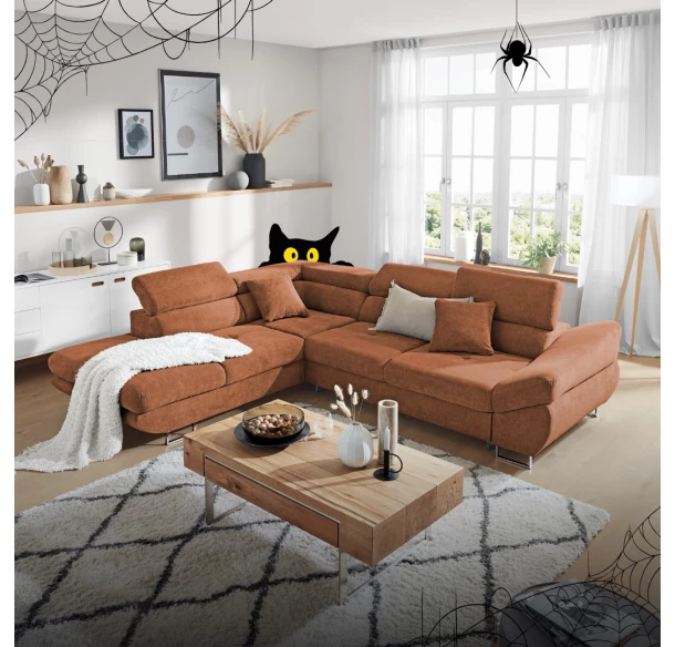 Domov s nádechem Halloweenu