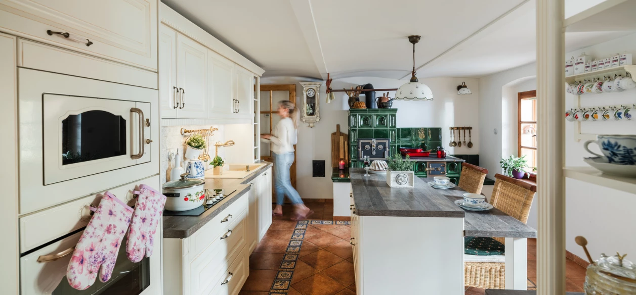 Kuchyně do roubenky