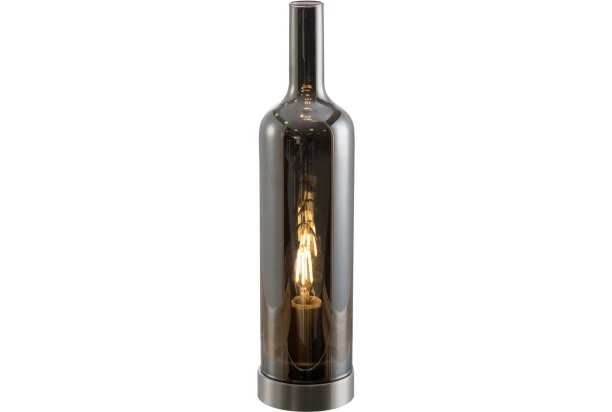 Stolní lampa Bottle 50090102, kouřové sklo