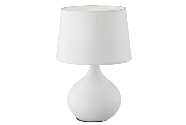 Stolní lampa Martin 29 cm, bílá