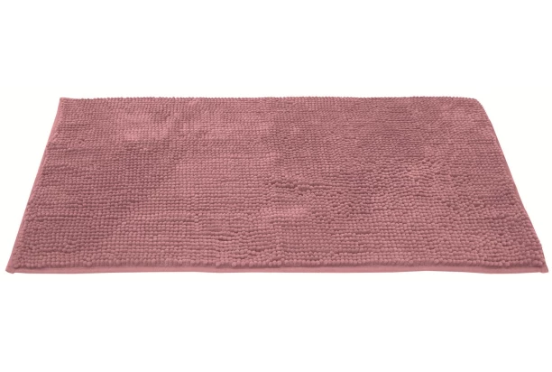 Koupelnová predložka Chenille 50x60 cm, starorůžová