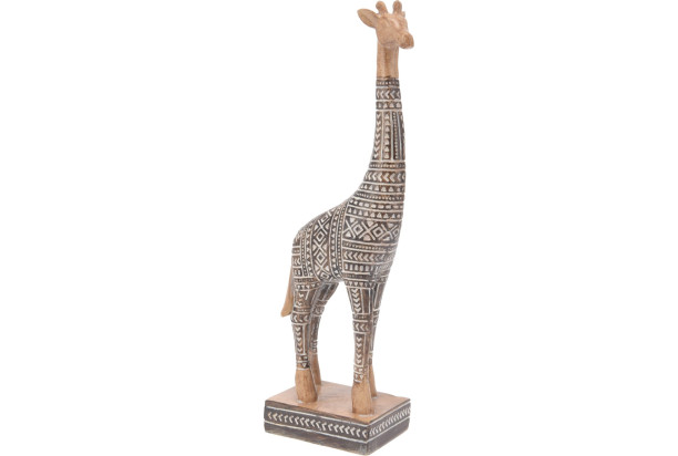 Dekorační soška Žirafa, 31 cm