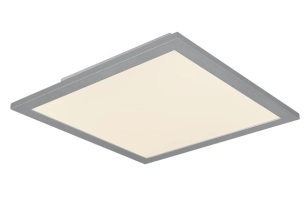 Stropní LED osvětlení Alpha 29x29 cm, titanově šedá