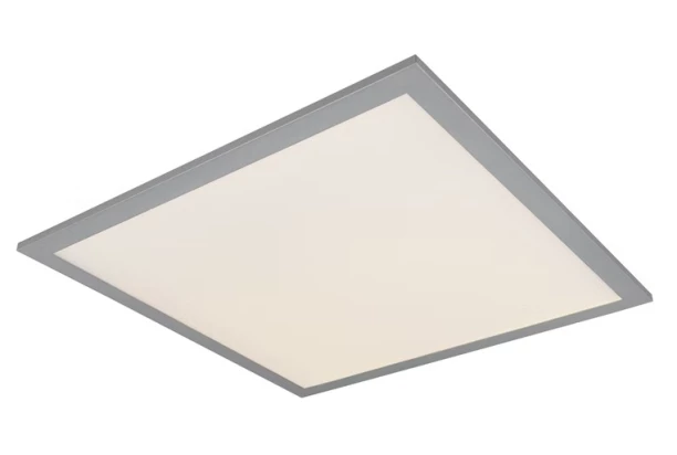 Stropní LED osvětlení Alpha 45x45 cm, titanově šedá