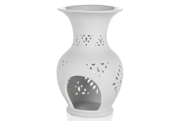 Aromalampa Emocia 14 cm, bílý porcelán