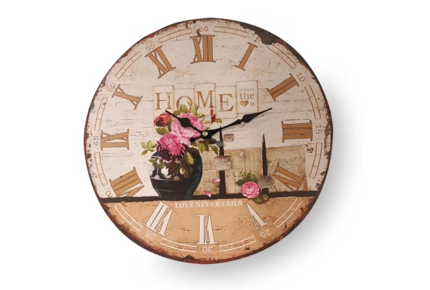 Nástěnné hodiny Vintage Home, 33 cm