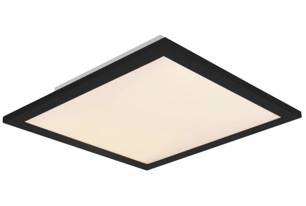 Stropní LED osvětlení Alpha 29x29 cm, černé