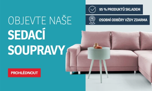 Objevte naše sedací soupravy výhody 95% produktů skladem expedice do 2 dnů 9-15-12-2024