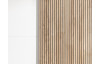 Šatní skříň Berno, 170 cm, bílá/dub