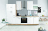 Kuchyňská skříň pro vestavnou lednici Valero GIT60, dub sonoma/bílý lesk, šířka 60 cm