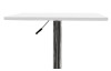 Čtvercový barový stůl Norbert 60x60 cm, bílý