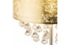 Stolní lampa Amy 32x56 cm, zlatá