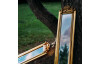 Nástěnné zrcadlo 20x121 cm, zlaté
