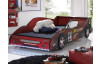 Dětská postel Meteor 90x200 cm, červená formule