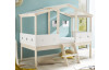 Dětská postel Cortino 90x200 cm, domeček se stříškou