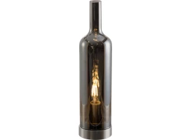 Stolní lampa Bottle 50090102, kouřové sklo