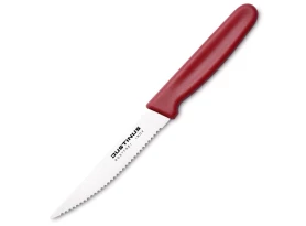 Nůž na steak FineCut 11 cm, červený