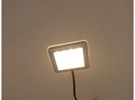 Bodové LED osvětlení (1 ks) Square, teplá bílá