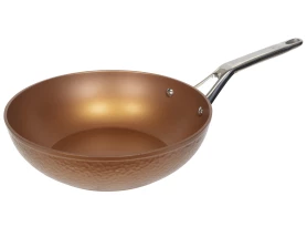 Wok pánev Origen 28 cm, měděná