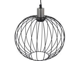 Závěsná stropní lampa Loft 30 cm, černá