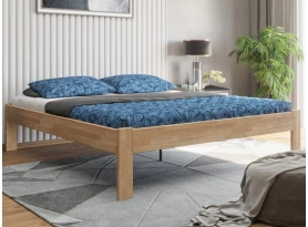 Postel Tema Futon 180x200 cm, přírodní buk