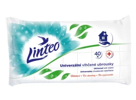 Vlhčené ubrousky Linteo Satin univerzální, 40 ks