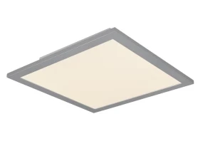 Stropní LED osvětlení Alpha 29x29 cm, titanově šedá