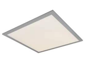 Stropní LED osvětlení Alpha 45x45 cm, titanově šedá