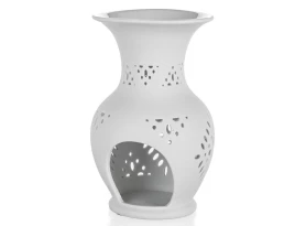 Aromalampa Emocia 14 cm, bílý porcelán