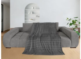 Deka Cashmere touch Nele 150x200 cm, šedá