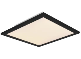 Stropní LED osvětlení Alpha 29x29 cm, černé