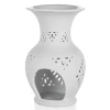 Aromalampa Emocia 14 cm, bílý porcelán