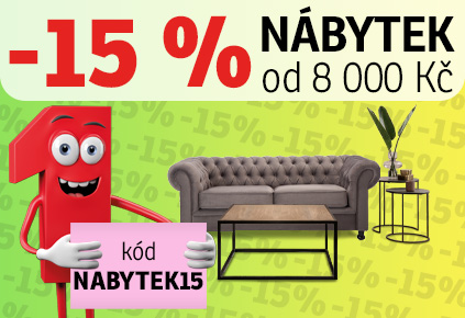 15% nábytek nad 8000/200 21-23-10-2024